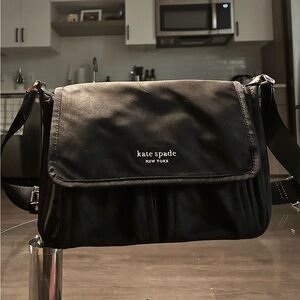 Kate Spade NY Black Messenger Bag